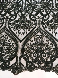 New sequins lace fabric , French Lace, Embroidered lace, Wedding Lace, Bridal lace, Evening dress lace, Alencon Lace USD 77.00 Elegant Embroidered Fabric With Lace Trim For Party, Fitted Embroidered Fabric With Lace Trim For Party, Fitted Embroidered Party Fabric With Lace Trim, Black Embroidered Lace Sequin Fabric, Black Embroidered Sequin Fabric For Wedding, Embroidered Black Sequin Fabric For Wedding, Intricate Embroidered Lace Fabric For Reception, Elegant Embroidered Lace Fabric For Ceremony, Elegant Embroidered Fitted Lace