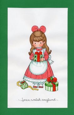 Holly Widget Christmas, Christmas People, Dj Inkers, Holly Hobby, Vintage Christmas Images, Holly Hobbie, A Present