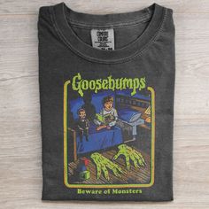 Vintage Style Goosebumps T-shirt Vintage Style, Vintage Fashion, Pattern, T Shirt, Clothes