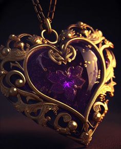 Magical Amulet, Heart Amulet, Beautiful Heart Images, Magic Amulet, Perfume Bottle Art, Purple Vibe, Cameo Jewelry