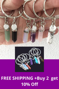 Add some good vibes to your keyring with a Natural Gemstone! 13 Styles. Material: Natural Gemstone-FREE SHIPPING +Buy 2  get 10% Off Birthday Friends, Good Vibes, Natural Gemstones, Gifts For Friends, Latest Fashion, Wedding Gifts, Fashion Forward, Women Wear, Gemstones