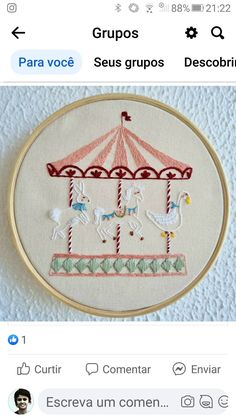 the embroidery pattern on this item is very cute