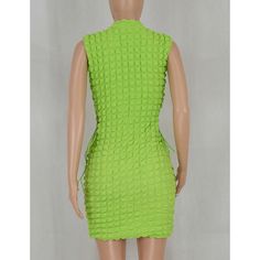 Fluorescent Green Side Lace-up Sleeveless Bodycon Dress Green Sleeveless Bodycon Dress, Green Stretch Sleeveless Dress For Night Out, Green Bodycon Sleeveless Dress For Spring, Sleeveless Green Bodycon Dress For Spring, Spring Green Sleeveless Bodycon Dress, Green Sleeveless Midi Dress For Night Out, Green Sleeveless Bodycon Dress For Night Out, Sleeveless Green Bodycon Dress For Night Out, Green Sleeveless Mini Dress For Night Out