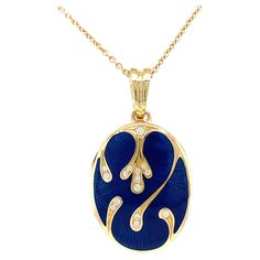 Victoria Takahashi Jewelry, Luxury Oval Artistic Jewelry, Blue Luxury Pendant Jewelry, Luxury Antique Blue Necklace, Antique Yellow Pendant Jewelry, Victorian Enamel Pendant Jewelry, Luxury Blue Gemstone Pendant, Mens Diamond Jewelry, Art Jewelry Design