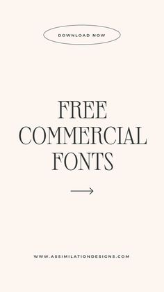 the free commercial font generator for adobe