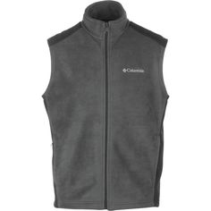 With a bold look and soft polyester fleece fabric, this stylish vest feels comfortable all day, from popping by the office to an afternoon hike.