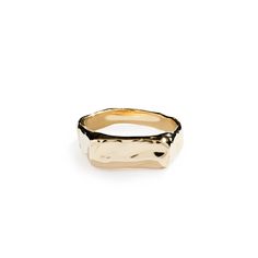 Obsessed with our aesthetic Cogency Signet Ring with a rectangular face handmade in 14-karat solid gold. The bold signet ring is a statement in itself but also looks stunning when stacked with other pieces. Fie Isolde's raw signature look makes it a unique and timeless piece of jewelry. Please note that all of our pieces are one-of-a-kind made with unique stones, therefore each piece might vary a bit in shape and color. PRODUCT DETAILS: Ring in 14k or 18k yellow or white gold. Handmade in Los An Modern Gold Plated Signet Ring, Modern Gold Open Signet Ring, Gold Wide Band Tarnish Resistant Signet Ring, Gold Wide Band Signet Ring, Tarnish Resistant, Gold Wide Band Tarnish-resistant Signet Ring, Gold Tarnish-resistant Wide Band Signet Ring, Modern Gold Engraved Ring, Modern Gold-plated Yellow Gold Signet Ring, Modern Yellow Gold Plated Signet Ring