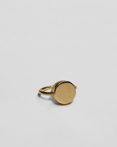 Our take on the classic signet ring, this minimal cast brass ring is an easy wardrobe staple. Available in whole sizes 4-12. Not sure of your ring size? Click here. Availability: Made to order, ships in 2-3 weeks. Need it sooner? Email us prior to placing your order and we'll do our best to accommodate. Easy Wardrobe, Easy Tiger, Four Horsemen, Blue Flats, Jewelry Lookbook, Brass Ring, Pocket Bag, Small Jewelry, Polish Jewelry