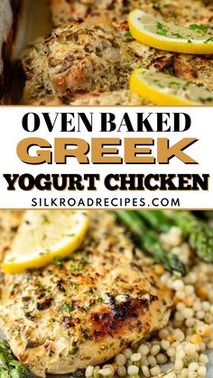 this oven baked greek yogurt chicken recipe is delicious and easy to make it's the perfect weeknight meal