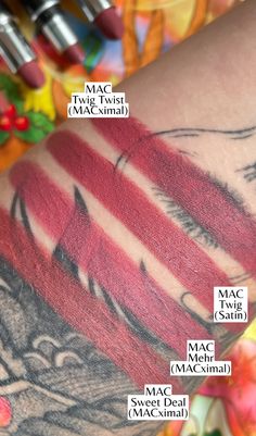 A complete review of the MAC Twig Twist lipstick with swatches, possible lip liner combos and comparison with Twig, Mehr, and Sweet Deal!
-
-
-
-
mauve mac lipstick swatches - matte mac lipstick shades for fair skin olive skin medium skin - best mac lipstick colors - mac macximal silky matte lipstick swatches - mac macximal twig twist lipstick swatch Mac Pigment Swatches, Best Mac Lipstick Colors, Matte Mac Lipstick, Lipstick Shades For Fair Skin, Mac Twig, Mint Green Nail Polish, Mac Lip Liner, Mac Lipstick Colors, Mac Lipstick Swatches