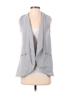 Ivanka Trump Vest Size: X-Small Jackets & Outerwear - used. No Fabric Content | Ivanka Trump Vest: Gray Jackets & Outerwear - Size X-Small Gray Vest, Grey Vest, Outerwear Vest, Gray Jacket, Outerwear Jackets, Women Handbags, Jackets For Women, Handbags, For Women