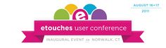 the logo for an event with colorful eggs and ribbons around it, on a white background