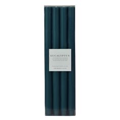 FRAGRANCE PROFILE: Fresh verdant bursts of eucalyptus leaf, wild herbs and ozone-infused sea salt accented by white musk. DETAILS: 10" 4-PackBurn Time: Approx. hours | Box Dimensions: 3.5" x 0.9" x 10.0" | Weight: 1.0 lbs 14" 4-PackBurn Time: Approx. hours | Box Dimensions: 4.0" x 1.05" x 14.0" | Weight: 1.8 lbs Hostess Box, Specialty Candles, Wild Herbs, Wooden Wick Candles, Eucalyptus Leaf, Candle Types, Candles For Sale, Candle Box, Flameless Candles