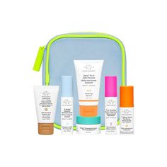 What it is: A set of six travel-friendly a.m. and p.m. essentials that cleanse, exfoliate, hydrate, brighten, replenish, and protect skin-resetting it to a healthy state.Skin Type: Normal, Dry, Combination, and Oily Skincare Concerns: Fine Lines and Wrinkles, Dullness, and Loss of Firmness and Elasticity Ingredient Callouts: These products are vegan and cruelty-free.What Else You Need to Know: C-Firma brightens and firms; B-Hydra delivers immediate and long-term hydration; Protini Cream improves Mini Drunk Elephant Set, Drunk Elephant Skincare Set, Mini Drunk Elephant, Girly Christmas Gifts, Drunk Elephant Skincare, Elephant Game, Oily Skincare, Power Smoothie, Girly Christmas