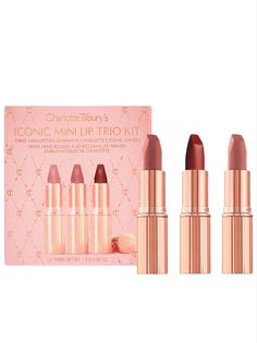 Charlotte Tilbury Mini, Charlotte Tillbury, Makeup Tips For Older Women, Makeup Icons, Bath Body Works Candles, Makeup Help, Power Of Makeup, Sephora Beauty, Lip Set