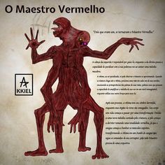 an image of the anatomy of a human body with text below it that says, o mastro vermelio