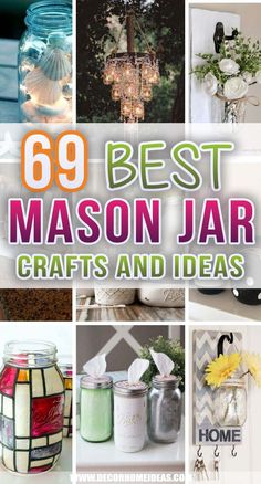 the best mason jar crafts and ideas