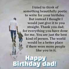 Son walking with dad, Happy birthday Dad. Happy Birthday Appa Wishes, Birthday Wish For Dad From Daughter, Happy Birthday Daddy From Son, Birthday Wishes For My Dad, Happy Bday Papa, Birthday Wishes For Dad From Daughter, Happy Birthday For Dad, Happy Birthday Cards For Dad, Happy Birthday Father Quotes