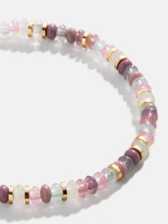 variant:Light Pink Elegant Multicolor Stackable Stretch Bracelet, Elegant Rondelle Beaded Bracelets, Elegant Rondelle Beaded Bracelets With Colorful Beads, Elegant Multicolor Stackable Beaded Bracelets, Elegant Multicolor Beaded Stretch Bracelet, Elegant Stretch Bracelet With Colorful Beads For Everyday, Adjustable Rondelle Beaded Bracelets, Adjustable Faceted Beaded Rondelle Bracelets, Adjustable Stackable Rondelle Stretch Bracelet