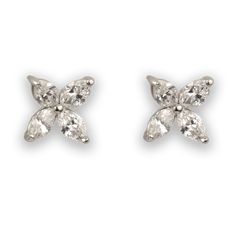 Tiffany & Co. "Victoria" Platinum Diamond Earrings Diamonds: 0.92ctw SKU: TIF01042 Luxury Marquise Cut Cluster Earrings For Formal Occasions, Formal Marquise Cluster Earrings With Brilliant Cut, Classic Marquise White Gold Bridal Earrings, Formal Diamond White Marquise Cut Cluster Earrings, Marquise Brilliant Cut White Gold Bridal Earrings, White Gold Marquise Bridal Earrings With Brilliant Cut, Luxury Marquise Cut Brilliant Earrings, Luxury Platinum Marquise Earrings, White Marquise Platinum Earrings