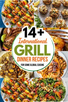 Take a culinary journey around the world with our international grill dinner recipes! Explore Korean BBQ, Mexican street food, and more. #GlobalGrill #InternationalRecipes #GrillInspiration #FoodieTravel #CulinaryAdventures Grill Dinner Recipes, Grill Dinner, Grilled Dinner Recipes, Grilled Pineapple Chicken, Copycat Food, Balanced Recipes, Lemon Dill Sauce, Food Bites, Grilled Recipes