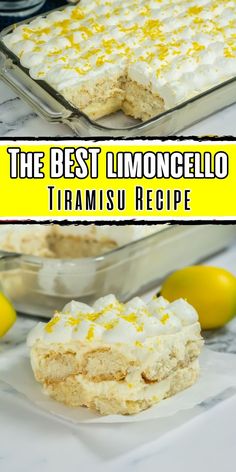 the best lemoncello trirami recipe is made with fresh lemons and whipped cream