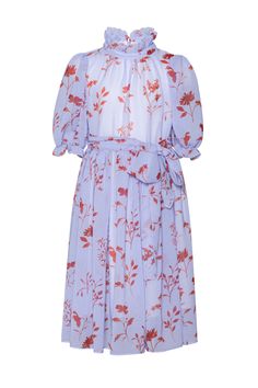 The most special dress in this season – made from light chiffon fabric with beautiful flower print in purple and red tones. Just the best dress for your kid’s special occasion! A sophisticated look made with maxi length and small little details such as ruffles around the neck and arms #PaadeMode #Dress #Chiffondress #Kidsfashion Beautiful Flower