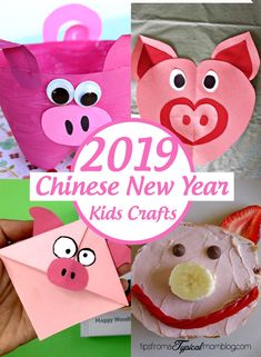 the year of the pig is in chinese new year crafts and activities for kids to make