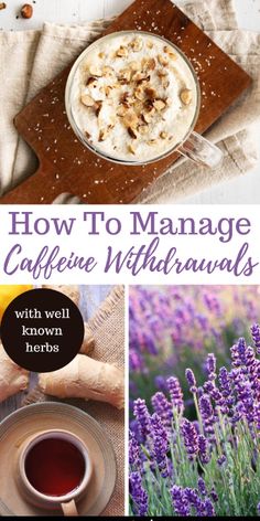 how to manage caffeine with wildflowers