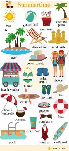 a poster with different types of boats and people on it, including the words summertime