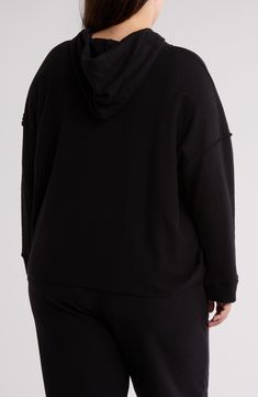 This lightweight hoodie cut from supersoft cotton in an oversized fit makes the perfect layering piece. 23 1/2" length Drawstring hood 100% organic cotton Machine wash, tumble dry Made in Peru Eileen Fisher, Nordstrom Store, Cropped Hoodie, Layering Pieces, Lightweight Hoodie, Black Fits, Organic Cotton, Nordstrom, Black