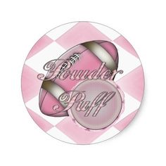 a pink and white checkered background with the words rounder puff