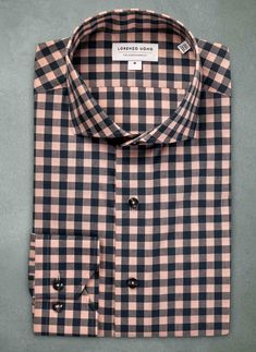 The Alexander in Antique Pink Check Shirt is reminiscent of the colors of the trompe-l’oeil facades of Portofino. Pair with denims or khakis for a relaxed, understated look. Gorgeous under a navy blazer. Paired with the periwinkle-colored buttons, this shirt exudes refined and understated elegance. Can be dressed up under a blazer or worn untucked, for a more casual, after-hours look. The Alexander is the trimmest of all our fits, calibrated to accentuate a lean, athletic body type. • Trimmest F Pink Check Shirt, Turtleneck Hoodie, Athletic Body Type, Perfect White Shirt, Athletic Body, Hoodie Cardigan, Grey Tie, Business Casual Dresses, Antique Pink