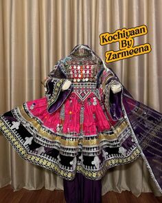 Lailiminton with detail of coins ,beads and charmadozi share your size Afghan Chapan Women, Kochi Afghan Dress, Afghan Dresses 2022, Folkwear Afghan Nomad Dress, Gand Afghani Dress, Afghan Clothes, Best Urdu Poetry Images, Kochi, Party Dresses For Women