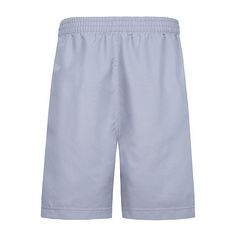 Your big boy will pull up to practice in style wearing this pair of Nike 3BRAND by Russell Wilson pull-on shorts. Made from a smooth twill with the brand's iconic logo, this mid-length pair has a comfortable flat front elastic-waist. He can wear them with a tee and sneakers.Front Style: Flat FrontClosure Type: Full ElasticFit: Regular FitRise: At WaistShort Length: Mid LengthFiber Content: 100% PolyesterFabric Description: WovenInseam: 7 1/2 InCare: Machine Wash, Tumble DryShorts Type: Pull-On S Sporty School Shorts With Elastic Waistband, Sporty Cotton Bottoms For School, Sporty Short School Bottoms, Sporty Short Bottoms For School, Cotton School Bottoms With Elastic Waistband, Sporty Bottoms For School In Summer, Cotton Bottoms With Elastic Waistband For School, Sporty Cotton Swim Trunks With Short Legs, Sporty Cotton Swim Trunks Short Length