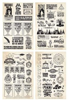 Harry Potter papers & proclamations sticker pack The Daily Prophet, Harry Potter Scrapbook, Dark Harry, Us Military Bases, Harry Potter Stickers, Daily Prophet, Military Bases, Build Inspiration, United States Virgin Islands