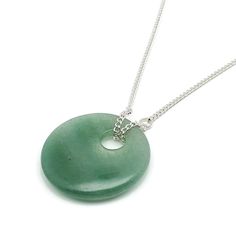 Natural Green Aventurine Large Round Gemstone Pendant Boho Necklace Handmade with round natural green Aventurine, diameter approx. 3 cm ( 1.18 inches ) Silver plated findings Silver plated adjustable curb link chain, length 16 inches ( 40 cm ) + 2.5 inches extended chain There could be small surface imperfections due to the nature of the crystal Aventurine Gemstone Round Pendant Necklace, Green Necklace With Round Pendant For Healing, Handmade Aventurine Round Necklaces, Green Necklaces With Large Stone Round Pendant, Green Necklaces With Large Round Stone Pendant, Green Aventurine Pendant Crystal Necklace, Green Necklace With Large Stone In Round Pendant, Green Aventurine Necklace, Aventurine Necklace