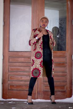 Ankara Kimono Style, Ankara Blazer, African Outfits, Mode Kimono, African Fashion Designers, Latest Ankara Styles, Ankara Print