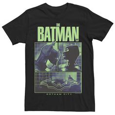 Celebrate the movie The Batman with this cool graphic tee. Celebrate the movie The Batman with this cool graphic tee. Crewneck Short sleevesFABRIC & CARE Cotton Machine wash Imported Size: XS. Color: Black. Gender: male. Age Group: adult. Material: Cotton Blend. Black Pop Culture T-shirt For Comic-con, Black T-shirt With Graphic Print For Comic-con, Comic-con Fan Convention Graphic T-shirt, Graphic T-shirt For Comic-con, Graphic Print T-shirt For Comic-con, Black Graphic T-shirt For Comic-con, Black Graphic Print T-shirt For Comic-con, Fitted Black T-shirt With Pop Culture Style, Character Print Graphic Tee For Comic-con