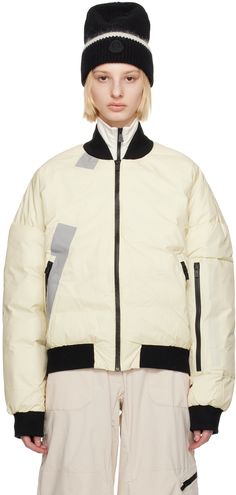 Lightweight quilted down-filled nylon ripstop jacket. Waterproof. · Rib knit stand collar, hem, and cuffs · Zip closure · Zip pockets at front and interior · Full satin and mesh lining Supplier color: Fog Fill: 90% down, 10% feather. Lightweight Quilt, Active Life, Mens Trends, Curator Style, Luxury Streetwear, Stand Collar, Down Jacket, Rib Knit, Zip Pockets