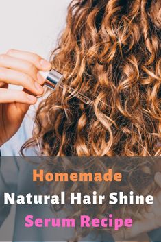 Brilliance of your hair, besides looking good, creates the perception that you have healthy hair. If your hair is fluffy and dry, you can try the natural hair brightening serum that you can prepare easily at home. Diy Hair Shine Spray, Diy Hair Gloss Homemade, Home Made Hair Serum, Hair Shine Products, Diy Hair Gloss, Hair Serum Recipe, Homemade Hair Serum, Natural Hair Serum, Hair Oil Recipe