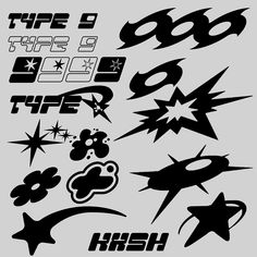 an image of some type of stickers