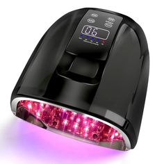 PRICES MAY VARY. Wireless Portable Rechargeable. Built-in 15600mAH lithium battery,2 hours for full charge,12 hours for interrupted working.The handle design to make it easy to carry out.This wireless nail dryer is the best choice DIY at home or salon . 90W Rechargeable UV Nail Lamp.45 UV LED light beads drying nail polish in all directions, quickly and efficiently. The UV light is no harmful to eyes and no more hand tanning during nail curing. Mirror side metal base ensures better light reflect Nail Polish Gift Set, Nail Polish Holder, Nail Polish Gift, Nail Equipment, Nail Dryers, Uv Nail Lamp, Nails Kit, Gel Lamp, Dry Nail Polish