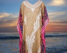 BohoChicHippie - Etsy Kaftan Abaya, Kaftan Maxi Dress