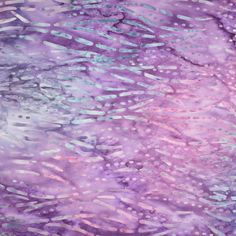 an abstract painting with purple and blue colors