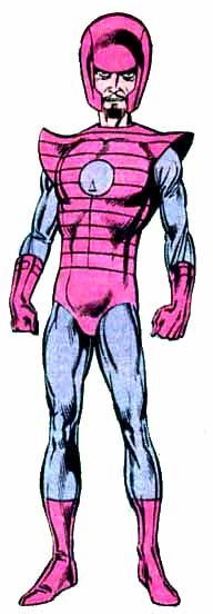 the pink ranger is standing with his hands on his hips