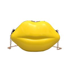 Brand Name: HEONYIRRYShape: ShellHandbags Type: Shoulder BagsTypes of bags: Shoulder Crossbody BagsOrigin: CN(Origin)Main Material: PVCClosure Type: zipperHardness: HARDStyle: FashionModel Number: B2896Lining Material: PolyesterOccasion: VersatileGender: WOMENPattern Type: SolidNumber of Handles/Straps: SingleInterior: No PocketModel Number: B2896Color: Black,pink,red,silver,white,yellowStyle 1: Shoulder BagsStyle 2: Crossbody bags Womens Messenger Bag, Mini Messenger Bag, Lip Shapes, Novelty Bags, Bag Trends, Shoulder Messenger Bag, Womens Crossbody Bag, Fashion Mode, Chain Shoulder Bag