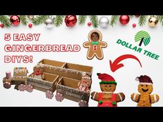 an image of christmas gingerbread diy's