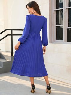 DescriptionStyleSimpleSleeve LengthLong SleeveNecklineV-neckFabricPolyesterEmbellishmentLace upPatternSolid ColorOccasionBeach, DatingSeasonSpring, FallGroupWomenGenderWomenWeight0.25kg Casual V-neck Midi Dress With Pleated Sleeves, Blue V-neck Long Sleeve Dress, Spring V-neck Long Sleeve Dress In Solid Color, Blue Fitted Long Sleeve V-neck Dress, Blue V-neck Midi Dress Solid Color, Fitted Blue Long Sleeve V-neck Dress, Elegant Long Sleeve Solid Color V-neck Dress, Blue Long Sleeve V-neck Dress For Fall, Blue Long Sleeve Midi Dress With Pleated Sleeves