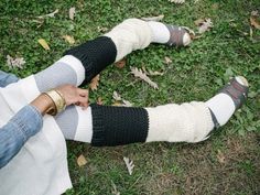 Ebony & Ivory Wool Leg Warmers/Crochet Leg Warmers/Knee High Leg Warmers/Crochet Legwarmers/wool leg Leg Warmers Chunky, Chunky Leg Warmers, Knee High Leg Warmers, Casual Crochet Leg Warmers One Size, Legwarmers Crochet, Stretch Full-length Winter Leg Warmers, Crochet Legwarmers, Cozy Full-length Stretch Leg Warmers, Cozy Fitted Crochet Leg Warmers